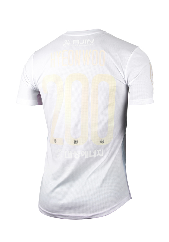 DAEGU FC  ‘PRISM PACK’ CELEBRATION JERSEY WHITE ver. ‘FORCOOL’ (AUTHENTIC / FULL PATCHED)